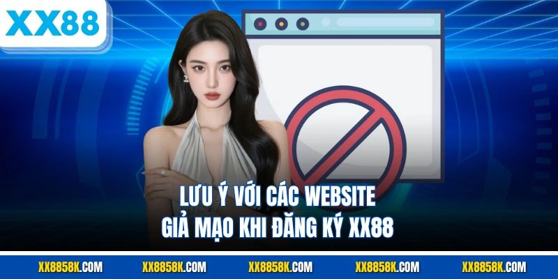 Lưu ý với các website giả mạo khi đăng ký XX88